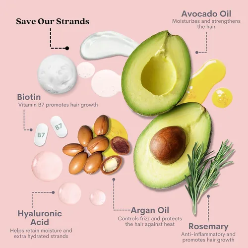 Miniatura 3 de Pallure Kit hidratante para apoyar el cabello más grueso, voluminoso y de aspecto más completo, infundido con ácido hialurónico, biotina, aguacate