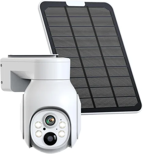 Miniatura 10 de Cámaras de seguridad solares inalámbricas para exteriores, cámaras solares 2K para seguridad del hogar, sistema de cámara de seguridad inalámbrica