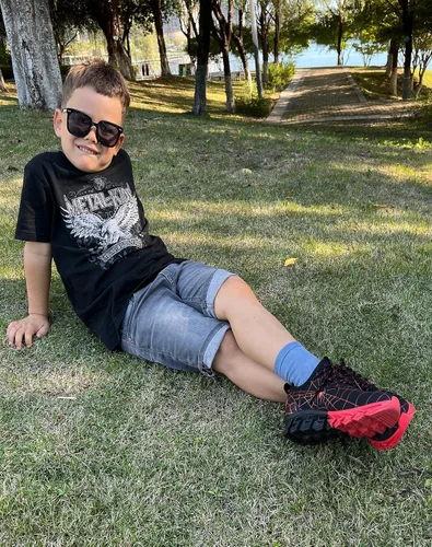 Miniatura 6 de BULLZINE Zapatos deportivos para correr para niños pequeños y grandes, ligeros, transpirables, casuales, para caminar