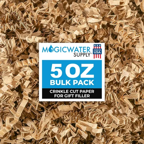 Miniatura 15 de MagicWater Papel de Corte Ondulado para Cestas de Regalo - 10 LB - Verde Militar - Perfecto para Relleno de Papel Triturado, Relleno de Cestas