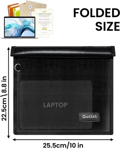 Miniatura 3 de Bolsas Faraday grandes para tablet, bolsa Faraday, evita piratería, seguimiento y NFC/WiFi/Bluetooth para teléfonos, llaveros