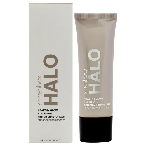 Miniatura 13 de Smashbox Halo Healthy Glow Tinted Moisturizer with SPF 25 24-Hour Hydrating Buildable Coverage with a Natural Dewy Finish, Hyaluronic Acid &