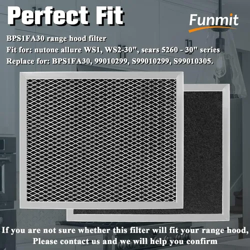 Miniatura 4 de 97007696 Filtro de Reemplazo para B-Roan - 10.5 X 8.75 Filtro para Campana Extractora Compatible con Ventilador de Horno Con Malla de Aluminio