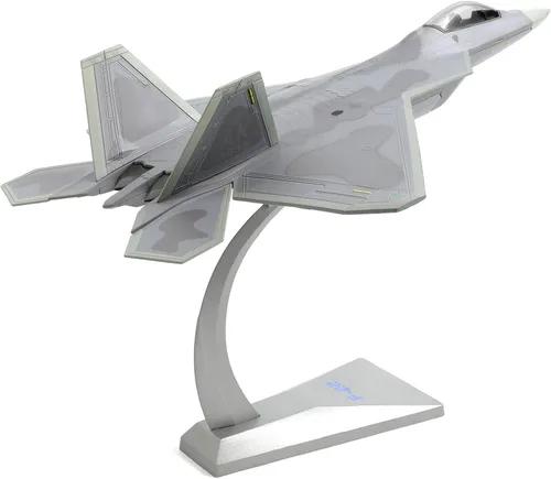 Miniatura 9 de NUOTIE Classic USA F22 Raptor Fighter Attack Pre-Build Modelo 1:72 de aleación de avión fundido a troquel avión modelo de exhibición militar