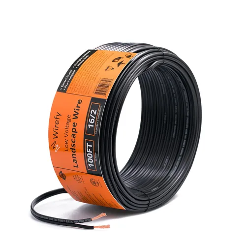 Miniatura 16 de Wirefy Cable de paisaje de bajo voltaje 10/2 de 50 pies Cable de iluminación de paisaje de bajo voltaje Cobre puro Entierro directo al aire