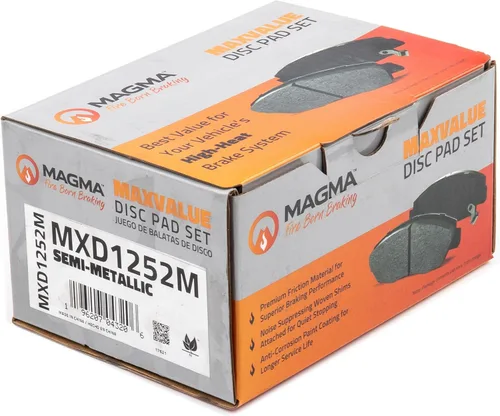 Miniatura 4 de MAGMA MaxValue MXD1252M Pastillas de freno semimetálicas, delanteras