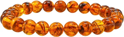 Miniatura 191 de Amazing Gemstone Pulsera de cristal para mujeres y hombres, pulsera de cristal curativo de protección, pulsera elástica con cuentas de piedras