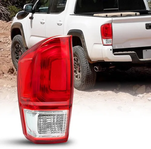 Miniatura 10 de AUTOONE Conjunto de luces traseras para Toyota Tacoma, conjunto de lámpara trasera compatible con camioneta Tacoma 2016-2023, trasero de fábrica OEM