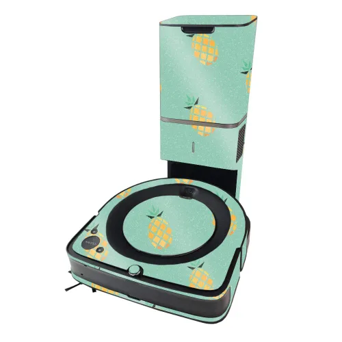 Miniatura 11 de MightySkins - Piel brillante con purpurina compatible con iRobot Roomba s9+ Vacuum - Castle Unicorns, acabado brillante con purpurina, fácil
