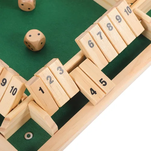 Miniatura 4 de Kisangel Juego de fracasos de cuatro lados - Juego de mesa digital de 9.05 x 9.05 x 1.57 pulgadas, juguete educativo familiar para padres e hijos