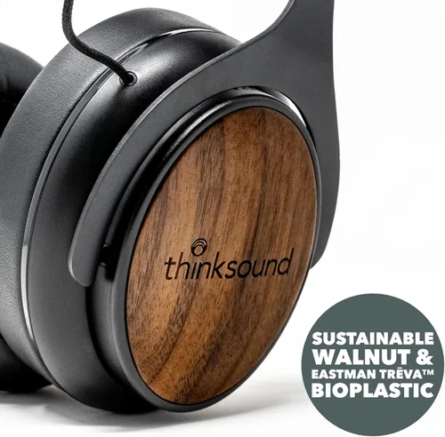 Miniatura 6 de thinksound ov21 - Auriculares con cable – Monitor de estudio profesional con micrófono de grado profesional, aclamado por la crítica, con cable