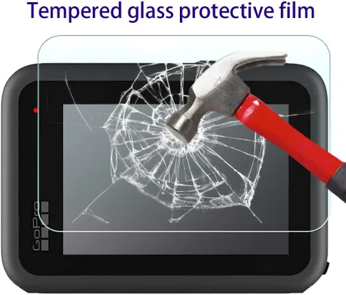 Miniatura 4 de Protector de pantalla para GoPro Hero 12 11 10 9, protector de pantalla de vidrio templado + protector de lente de vidrio templado + protector