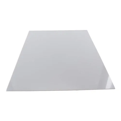 Miniatura 4 de Fielect lámina de plexiglás acrílico, plástico, panel rectangular, para carteles y manualidades, A5 2 mm, color blanco.