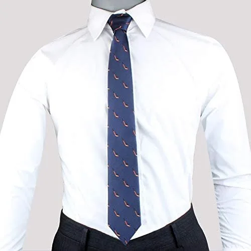 Miniatura 4 de AUSCUFFLINKS Corbatas deportivas y especiales Corbatas para hombres Lazos tejidos ajustados para el cuello Regalo para colega de trabajo