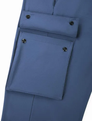 Miniatura 5 de CRZ YOGA Pantalones deportivos tipo cargo ligeros para hombre, de secado rápido, de 30 pulgadas, para senderismo, calle, casual, con bolsillos