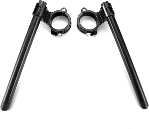 Miniatura 13 de Φ43mm clip ons manillar apto para motocicleta tenedor tubo Φ43mm, cafe racer construir clip en barras Φ 7/8 "CNC aluminio mecanizado