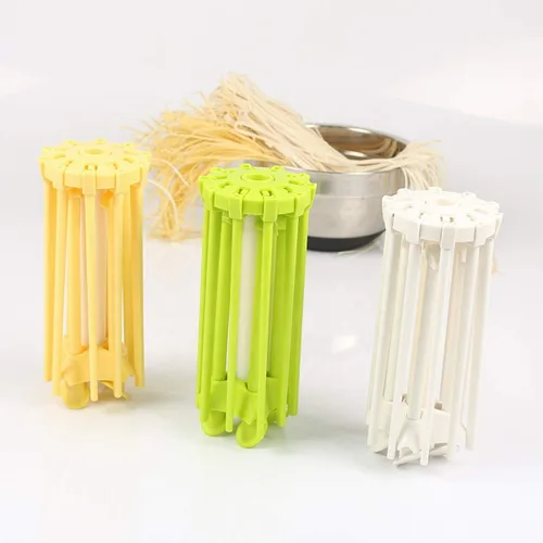 Miniatura 7 de GOZIHA Escurridor de pasta de cocina Haz pasta fresca casera Secadora de fideos domésticos para uso doméstico Soporte de secado de espaguetis