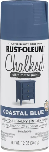 Miniatura 61 de Rust-Oleum - Pintura a la tiza en aerosol ultramate de 12 onzas (paquete de 1), color carbón, 302590