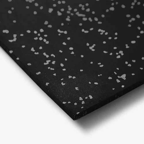Miniatura 5 de IncStores Tapete Premium de 4'x6' - Tapete de Ejercicio de Goma Vulcanizada, Tapetes de Alta Densidad para Pisos de Gimnasio, Gimnasio en Casa y Gris