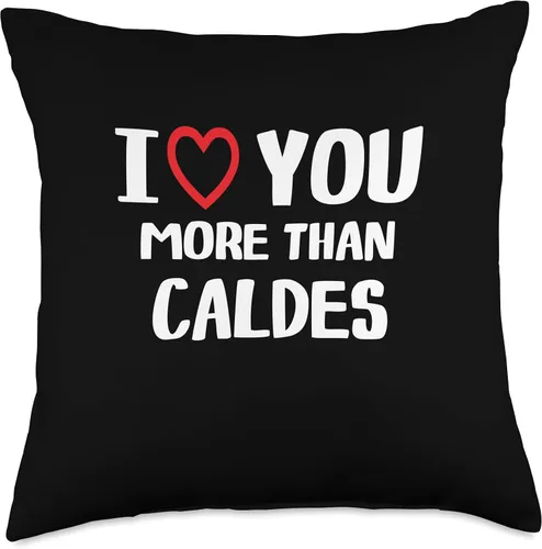 Miniatura 4 de I heart You More than Caldes Thanksgiving I Love You More Than Caldes Shirt Funny Women Christmas Throw Pillow, 16x16, Multicolor