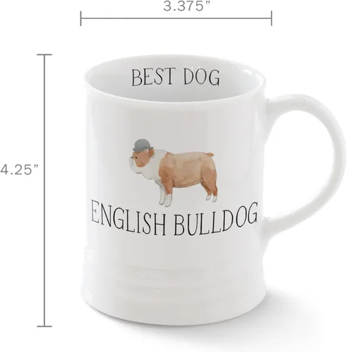 Miniatura 3 de FRINGE STUDIO Fringe JS - Taza de bulldog inglés (481300)