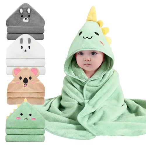 Miniatura 10 de Toallas de Baño con Capucha para Bebé - Toalla de Baño Premium Ultra Suave Orgánica para Bebé – Toallas Absorbentes e Hipoalergénicas para Bebé Niño