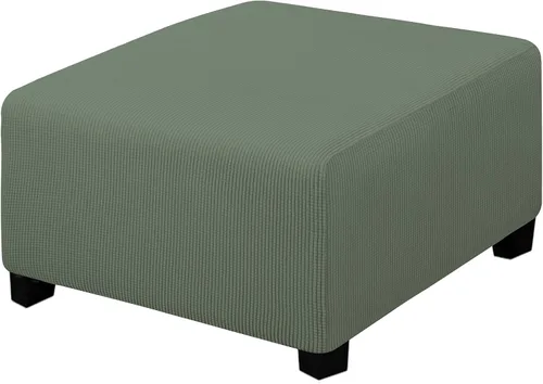 Miniatura 19 de Easy-Going Funda Elástica para Otomana Taburete de Almacenamiento Plegable Protector de Muebles Funda Rectangular Suave con Parte Inferior Elástica