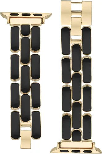 Miniatura 3 de Pulsera de moda Anne Klein para Apple Watch, segura, ajustable, correa de repuesto para Apple Watch, se adapta a la mayoría de muñecas