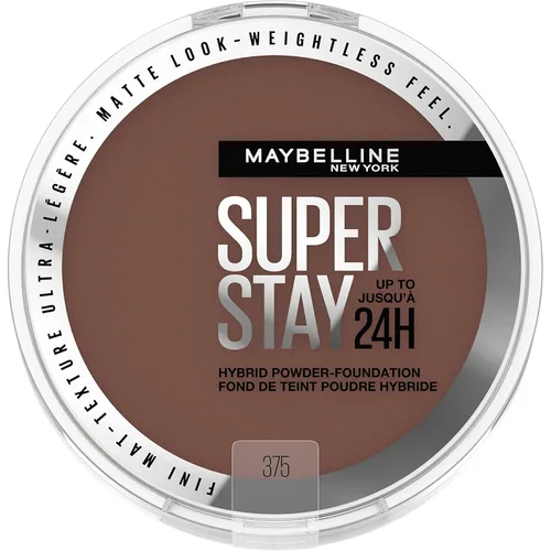 Miniatura 25 de Maybelline Super Stay Hasta 24HR Base en Polvo Híbrida, Maquillaje de Cobertura Media a Completa, Acabado Mate, 220, 1 Unidad SUPERSTAY POLVO 220