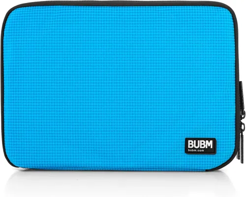 Miniatura 8 de Organizador de equipaje con doble capa para viajes BUBM, para llevar dispositivos y accesorios electrónicos., Azul, 2 capas M