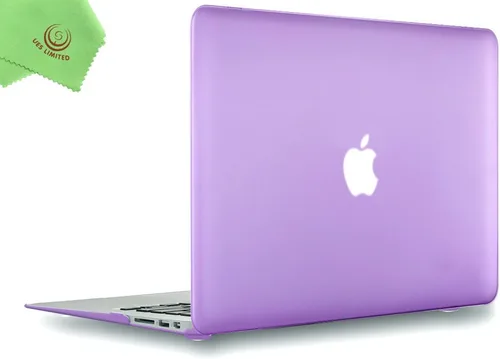 Miniatura 11 de Carcasa para MacBook Air de 13 pulgadas, UESWILL, carcasa rígida mate de tacto suave para MacBook Air de 13 pulgadas (Modelo A1466 / A1369) de Negro