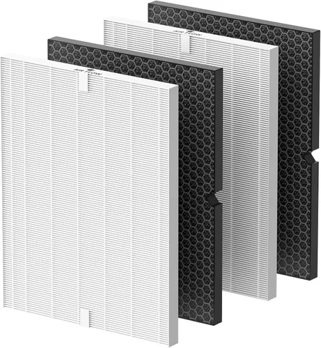 Miniatura 8 de Smilyan 1 juego HEPA 116130 filtro H reemplazo para Winix 5500-2 Plasmawave purificador de aire y modelos AM80, 1 juego de filtro HEPA Ture y filtro