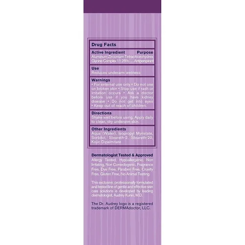 Miniatura 6 de DERMAdoctor Total Nonscents - Antitranspirante iluminador ultra suave, 3 onzas