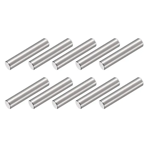 Miniatura 8 de METALLIXITY Pasador de clavija (0.197 x 0.394 in), 25 unidades, clavijas de soporte de estante de acero inoxidable 304, elementos de sujeción