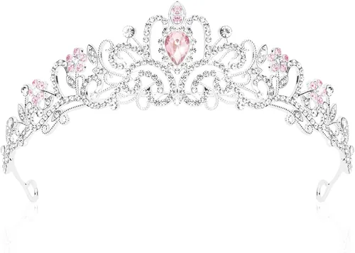 Miniatura 28 de CIEHER - Tiaras y coronas para mujeres y niñas - Regalos de corona para novia, boda, graduación, cumpleaños y Navidad