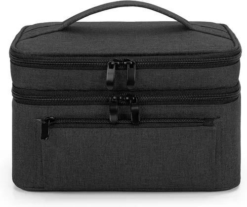 Miniatura 8 de BAFASO Bolsa para extractor de leche (compatible con bomba Medela en estilo) con una almohadilla impermeable para piezas de bomba de carga, funda