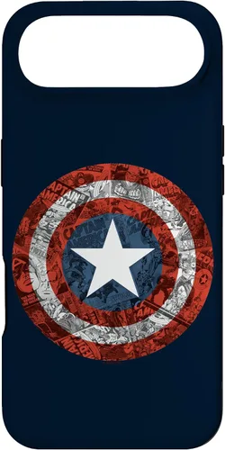 Miniatura 26 de Carcasa para iPhone 11, diseño de Capitán América, con escudo de cómics