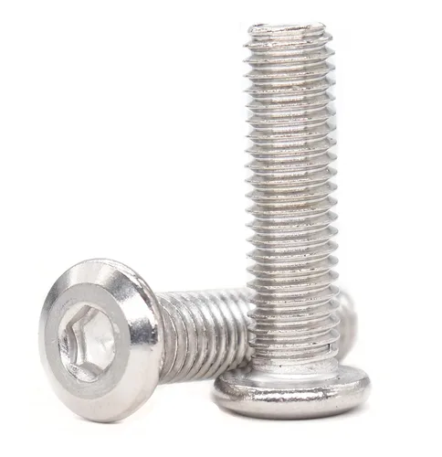 Miniatura 10 de Tornillos de cabeza Allen avellanados con remache M8 x 3.937 in, tornillos de conexión para muebles, acero inoxidable 304