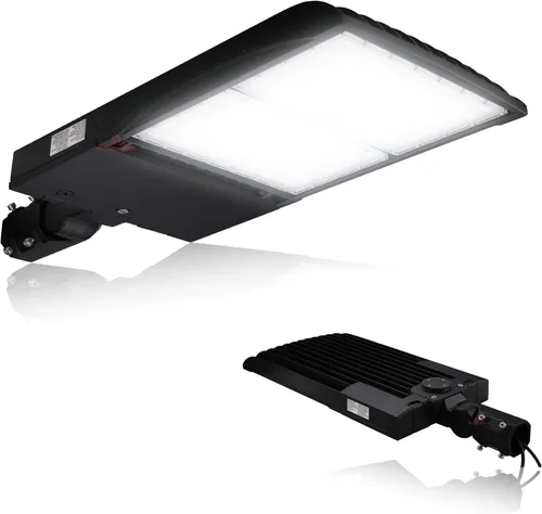Miniatura 45 de RuggedGrade NextGen III - Luz LED para caja de zapatos de 300 W, 42,000 lúmenes, blanco brillante de 5000 K, montaje de brazo, 277-480 V, carcasa