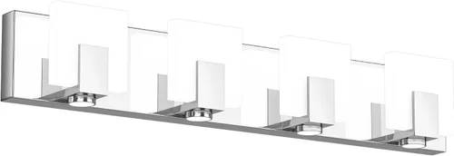 Miniatura 19 de SOLFART Lámpara de baño cromada de 3 luces, luz de tocador sobre el espejo, lámparas LED modernas, 5 colores de temperatura ajustable moderna