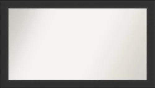 Miniatura 342 de Amanti Art Espejo personalizado, espejo de baño negro Astor, espejo de pared o espejo de tocador de baño sobre el fregadero (25 x 25 pulgadas)