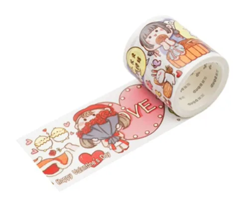 Miniatura 24 de Alideco - Cintas adhesivas decorativas pequeñas de mochi washi, ideales para suministros de diario, manualidades, álbum de recortes, bricolaje