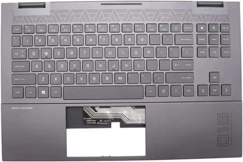 Nuevo Reposamanos para HP OMEN 15-EK 15-EN TPN-Q236 Q238 15-EN0013DX carcasa superior con teclado retroiluminado M00666-001