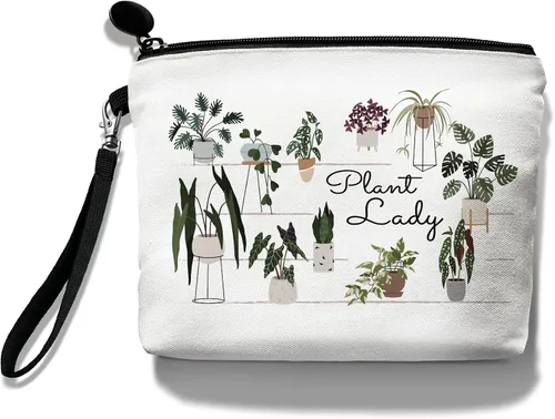 Miniatura 13 de Hglian Bolsa de maquillaje de abeja, organizador de cosméticos inspiradores, bolsa organizadora de artículos de tocador con girasol, bolsa