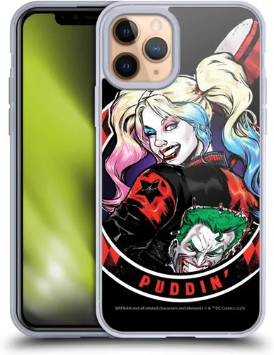 Miniatura 21 de Head Case Designs Funda de gel suave con licencia oficial de Batman DC Comics Love Hate Joker Harley Quinn Graphics [protección de grado militar]