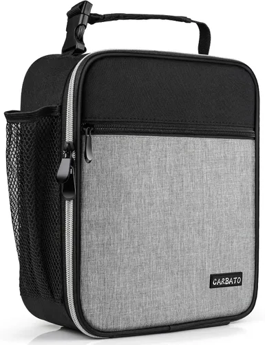 Miniatura 10 de Bolsa de almuerzo, caja de almuerzo aislada duradera, bolsa tipo tote reutilizable para adultos, bolsa de almuerzo para hombres, mujeres, adultos