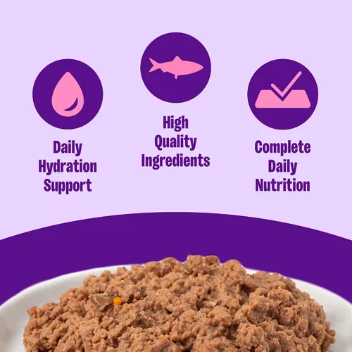 Miniatura 2 de Wellness Complete Health Pate Kitten - Alimento húmedo enlatado para gatos, natural, rico en proteínas, sin granos, pescado blanco y atún, 3 onzas