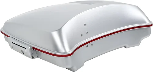 Miniatura 15 de Maletero de afeitar verde manzana/gris cañón de 5.5 pulgadas para modelos Harley Touring 2014-2023 Road King FLHR Road Glide FLTRX Street Glide FLHX