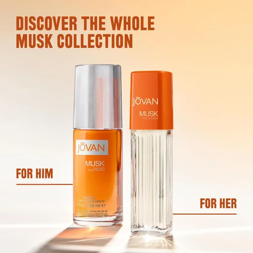 Miniatura 5 de Jovan Almizcle para Mujer Agua de Colonia en Spray 2 fl oz (Paquete de 1), Notas de Jazmín, Ámbar y Neroli, Fragancia para Mujer, de Larga Duración