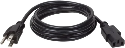 Miniatura 10 de Tripp, cable de alimentación estándar para computadora 10A, 18AWG .1 Negro